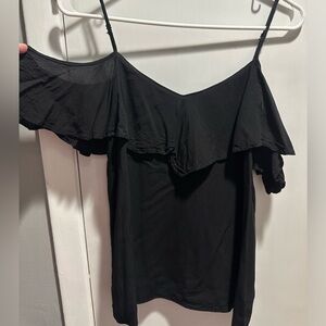 Cold shoulder tank top